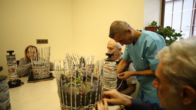 Darülaceze önce yuvası sonra iş yeri oldu