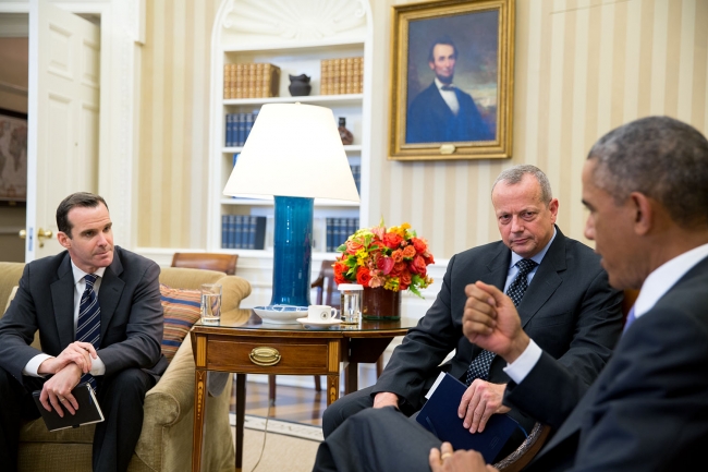 McGurk, Başkan Obama döneminde DEAŞ ile Mücadele Özel Temsilciliğini yürütmüştü. Foto: Beyaz Saray.