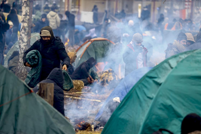 Belarus-Polonya sınırında göçmenlerin sağlık sorunları büyüyor