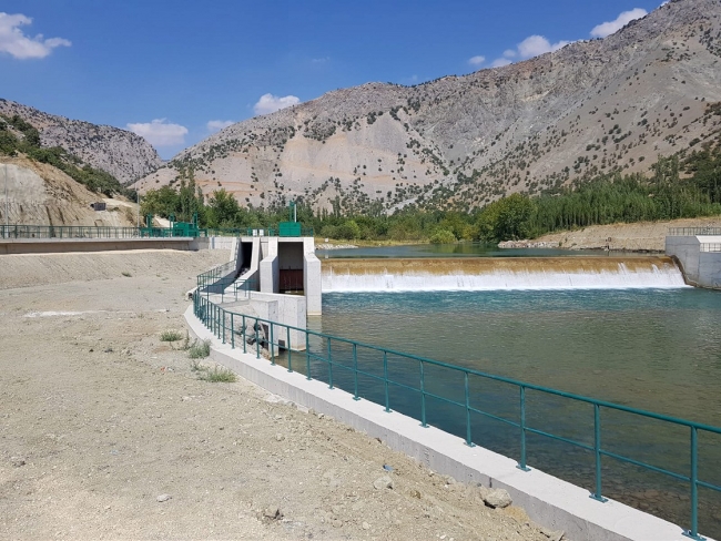 Göksu Çayı'nın suyu Gaziantep'e ulaştı