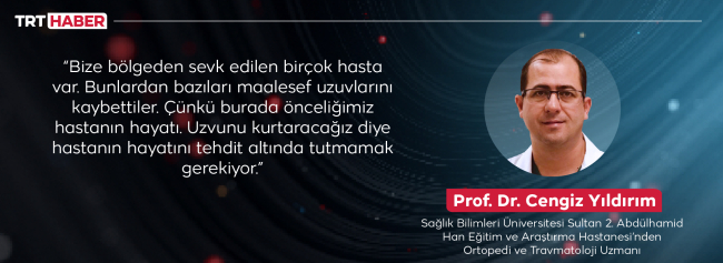 Depremde yaralananların vücutlarında meydana gelen travmalar