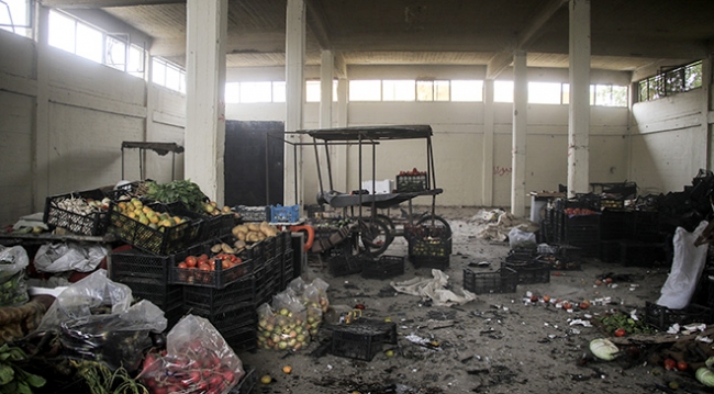 Rasulayn'da sebze pazarında terör saldırısı: 4 yaralı