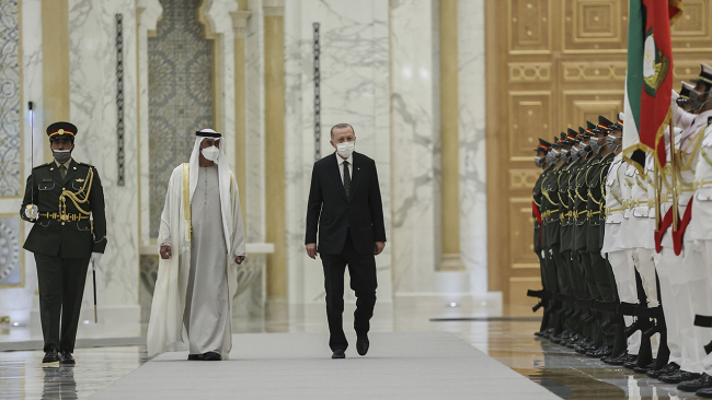 Cumhurbaşkanı Erdoğan 9 yıl sonra BAE'de