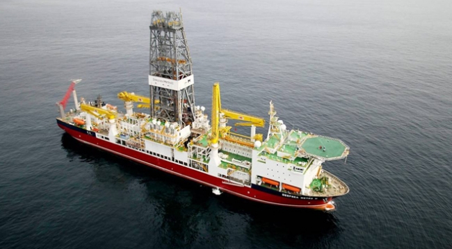 Türkiye'nin ilk aktif sondaj gemisi yolda