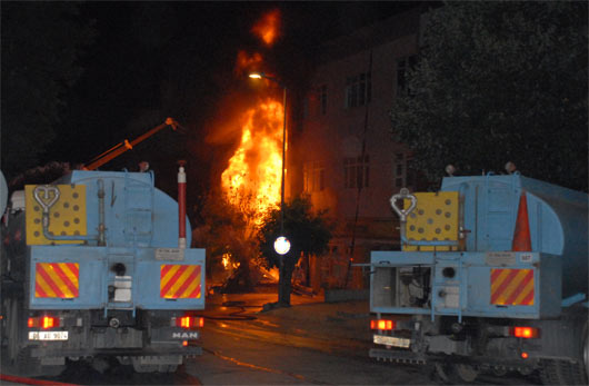 Ankara Siteler'de Yangın