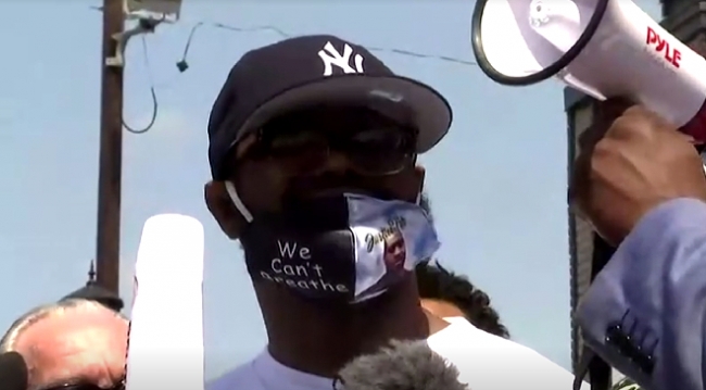 Polis müdahalesi sonucu hayatını kaybeden George Floyd'un kardeşi Terrence Floyd.| Fotoğraf: Reuters 