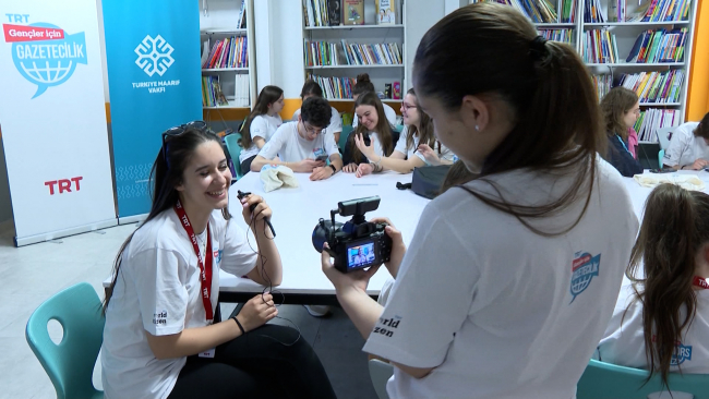 TRT'den 'Gençler için Gazetecilik' projesi