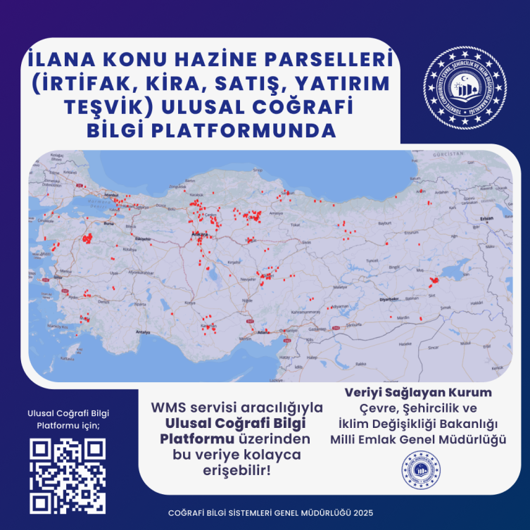 Türkiye'nin dijital haritaları vatandaşların erişimine açıldı