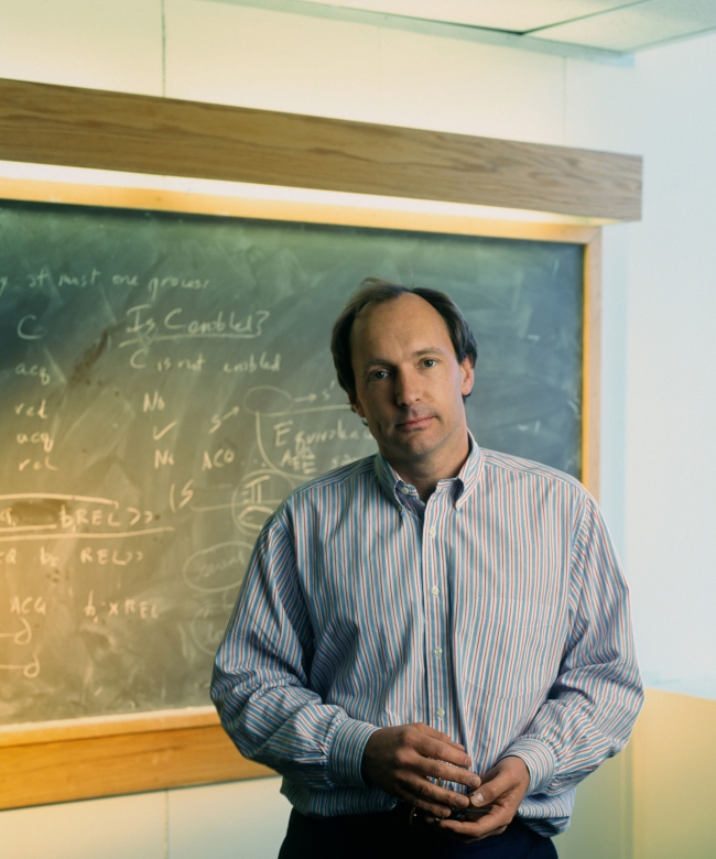 World Wide Web'in kurucusu Tim Berners-Lee. 23 Mart 1998. Fotoğraf: Getty