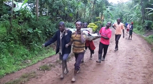 Uganda'da heyelan: 40 kişi hayatını kaybetti