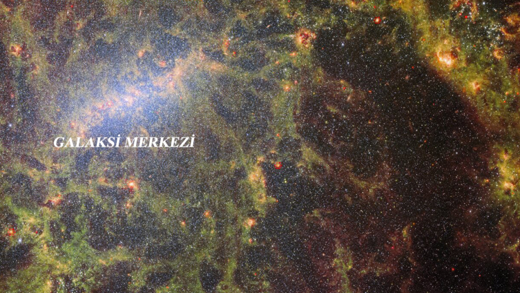 James Webb 17 milyon ışık yılı uzaklıktaki bir galaksiyi görüntüledi