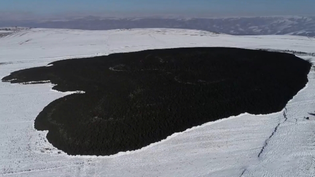 Azerbaycan, Şamahı'daki yanardağ faaliyete geçti