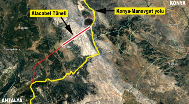 Alacabel Tüneli'nde sona yaklaşıldı