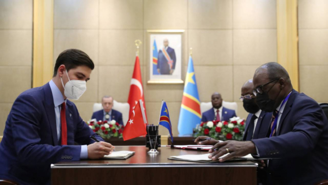 توقيع 7 اتفاقيات بين تركيا وجمهورية الكونغو الديمقراطية