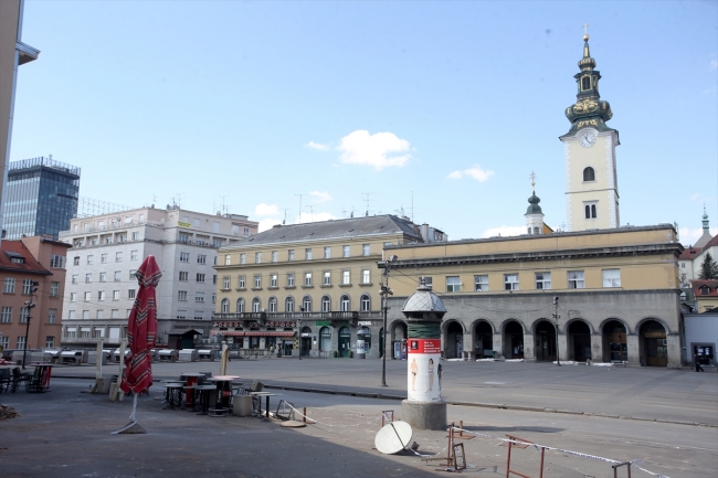 Hırvatistan'ın başkenti Zagreb. | Fotoğraf: AA