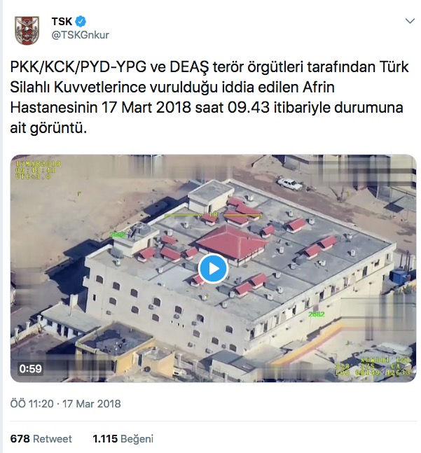 TSK, teröristlerin yalanını böyle ortaya çıkardı