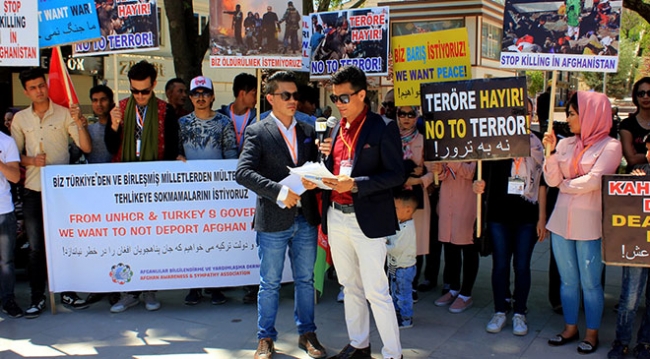 Afgan sığınmacılardan BM'ye güvenlik çağrısı