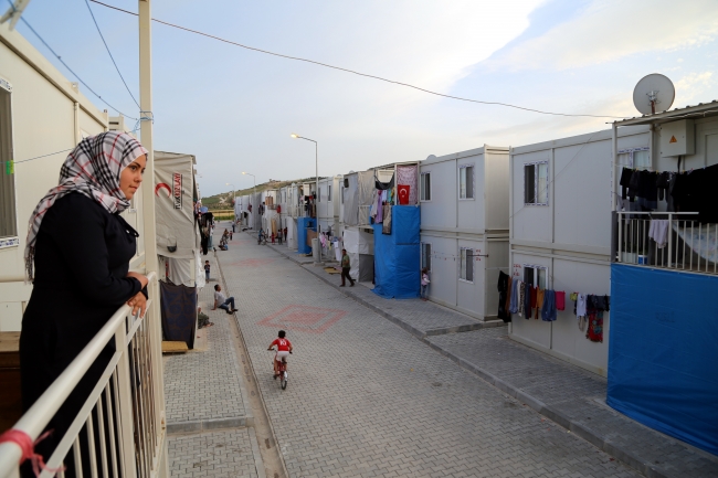 Sığınmacıların yaşadıkları barınma merkezi yenilendi
