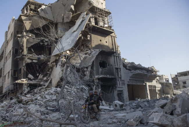 Suriyeliler El-Bab'a dönmeye başladı