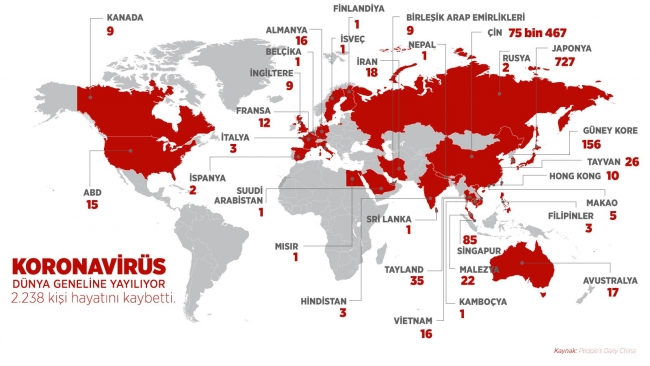 İran'da koronavirüs vakası sayısı 18'e yükseldi