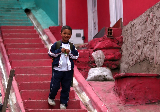 Grafitili mahalle, sakinlerinin gururu oldu