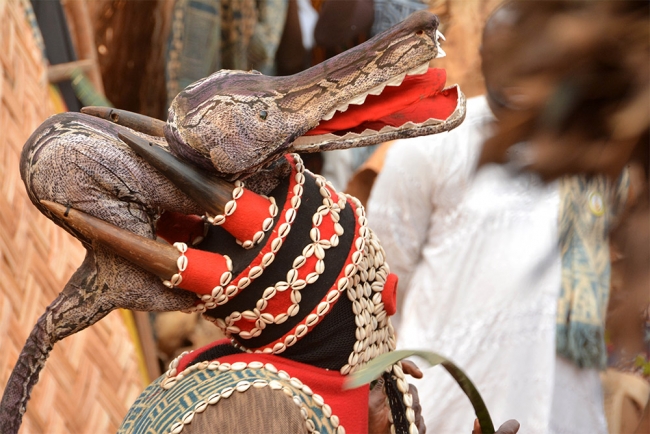 Kamerun'da Geleneksel Dans Festivali