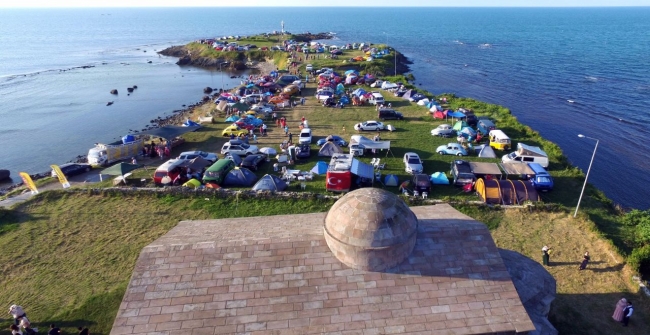 Vosvos tutkunları Karadeniz'i şenlendirdi