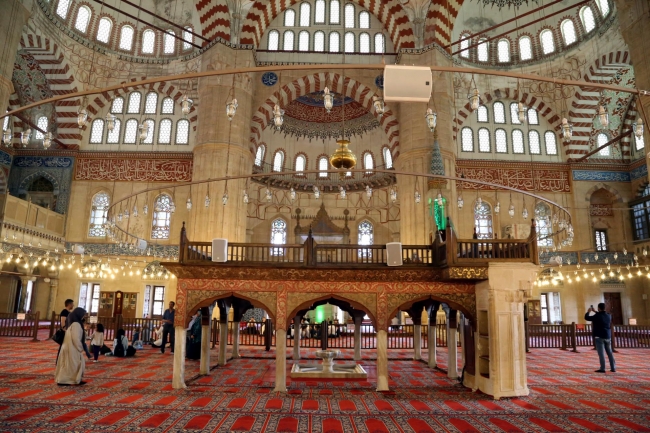 Selimiye Camisi ramazana hazır