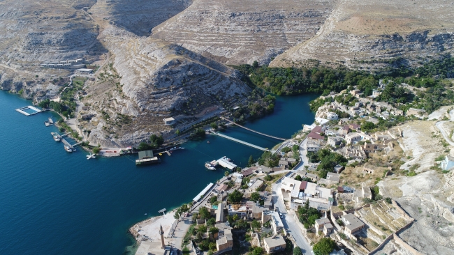 Bozkırın ortasında "sahil kenti"