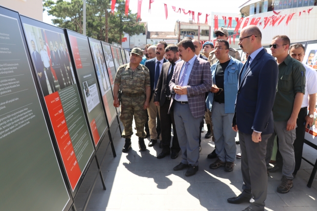 Erzincan'da 15 Temmuz sergisi açıldı