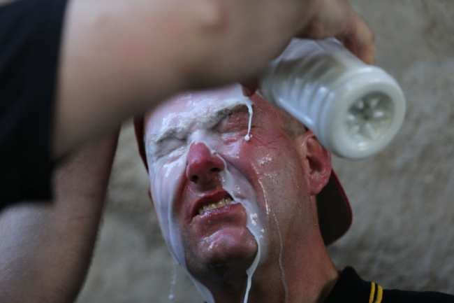 ABD'de protesto çatışmaya dönüştü