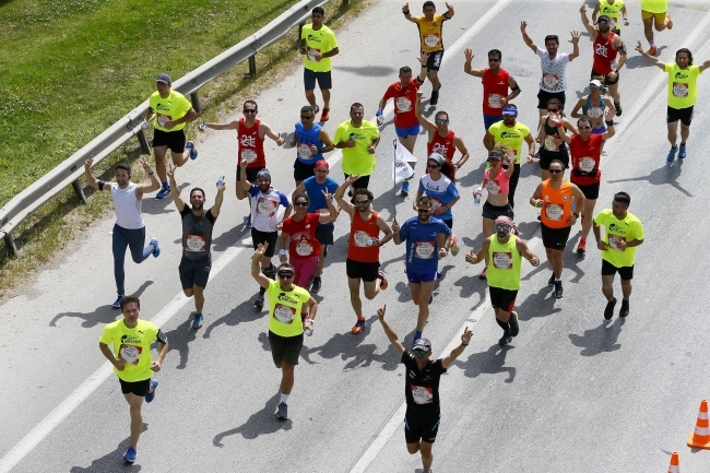 Tüm dünya aynı anda, koşamayanlar için koşuyor
