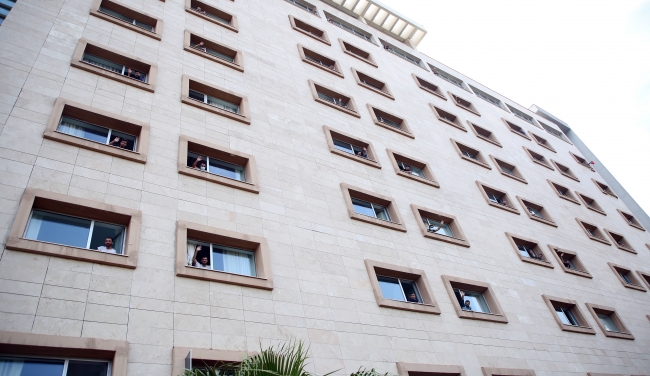 Karantina yurtlarında otel konforunda hizmet