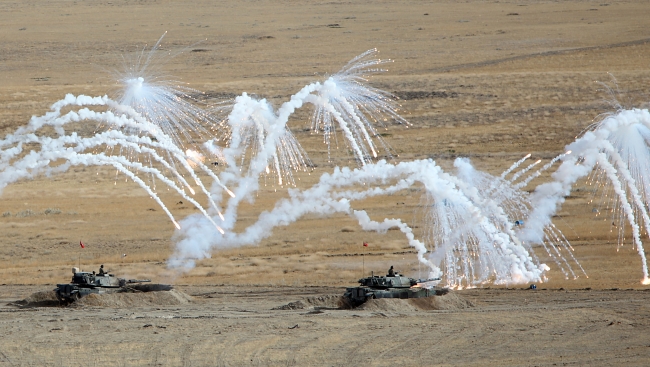 Mehmetçik ateş gücüyle nefes kesti