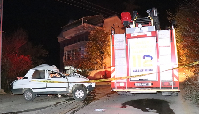 Samsun'da vinç kazası: 2 ölü, 1 yaralı