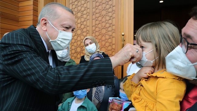 Cumhurbaşkanı Erdoğan Rize'de cami açılışına katıldı