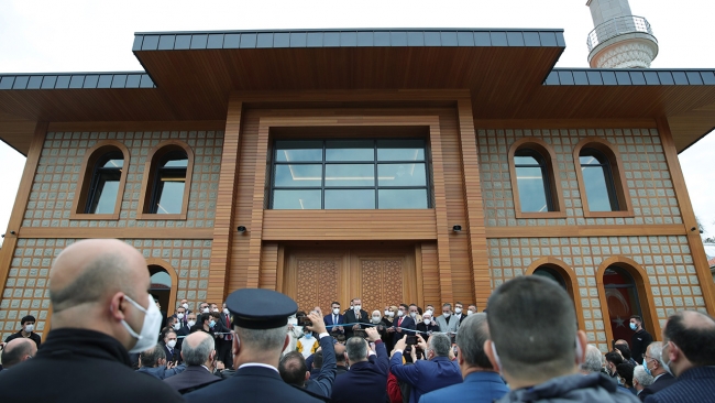 Cumhurbaşkanı Erdoğan Rize'de cami açılışına katıldı