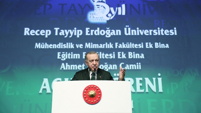 Cumhurbaşkanı Erdoğan: Üniversitemiz iftihar ettiğimiz bir düzeye geldi