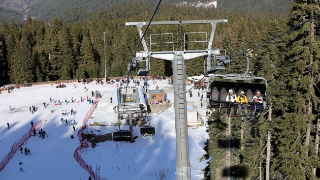Ilgaz'da hafta sonu yoğunluğu