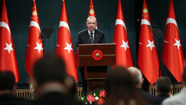 Cumhurbaşkanı Erdoğan: Kısmi kapanma uygulamasına geçiyoruz