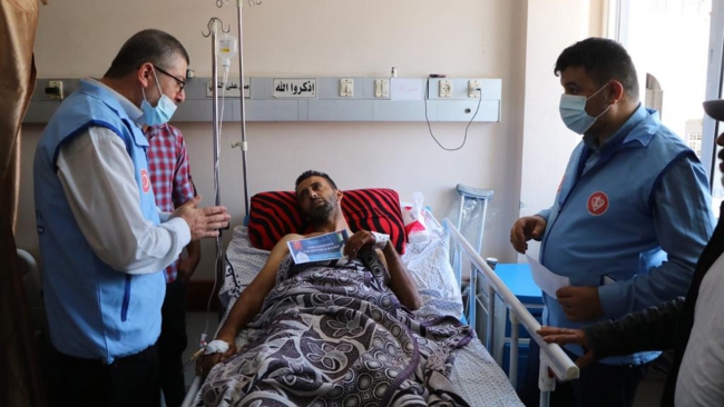 TDV Filistin'de yaraları sarıyor