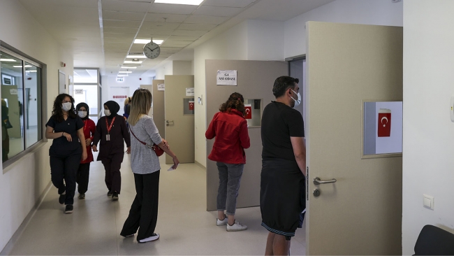 Sağlık merkezlerinde aşı yoğunluğu