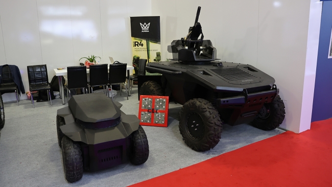 'Alkar R8' IDEF'te görücüye çıktı