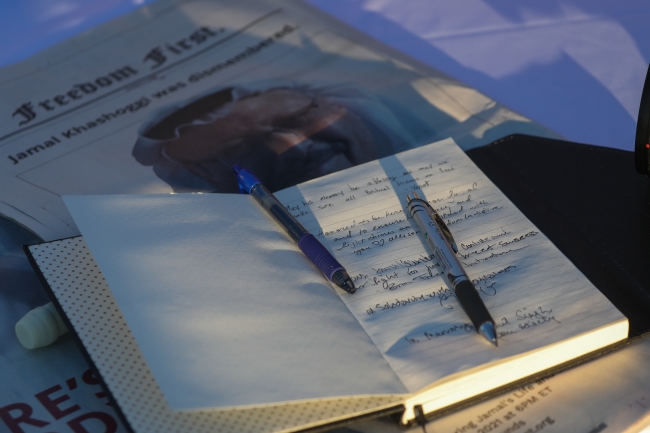 Cemal Kaşıkçı ölümünün 3. yılında Washington'da anıldı