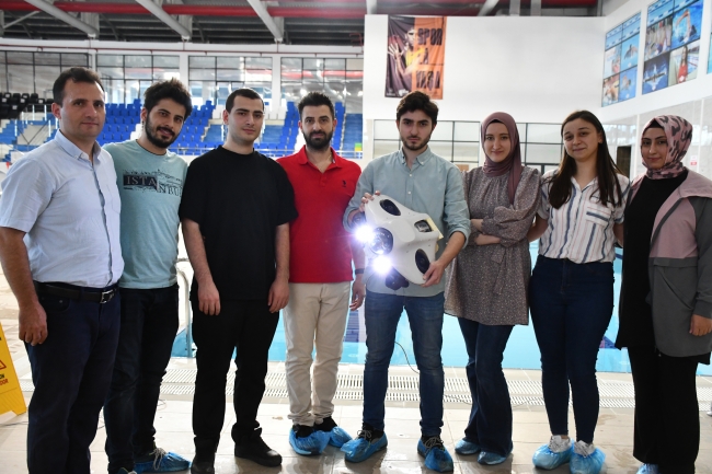 Sivas'ta geliştirilen "insansız araç" ile su altı keşfedilecek