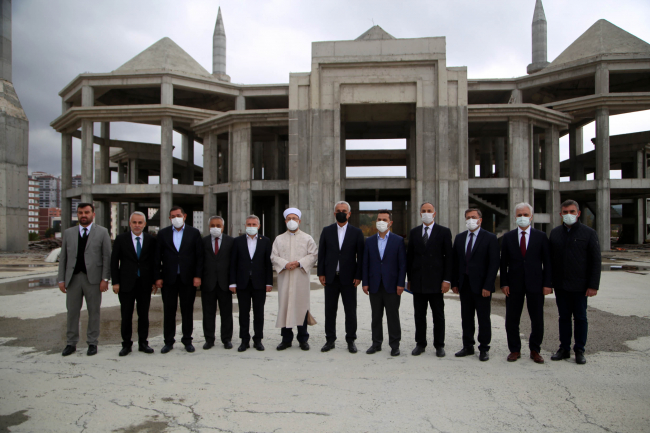 Ali Erbaş Mevlid Kandili Programı için Kastamonu'da