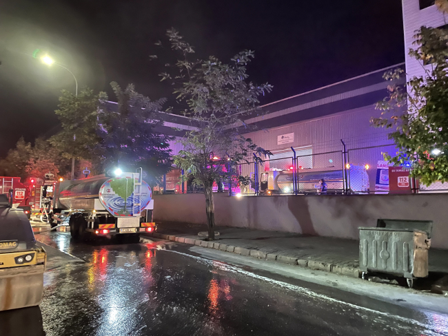 Gaziantep'te çıkan fabrika yangını kontrol altına alındı