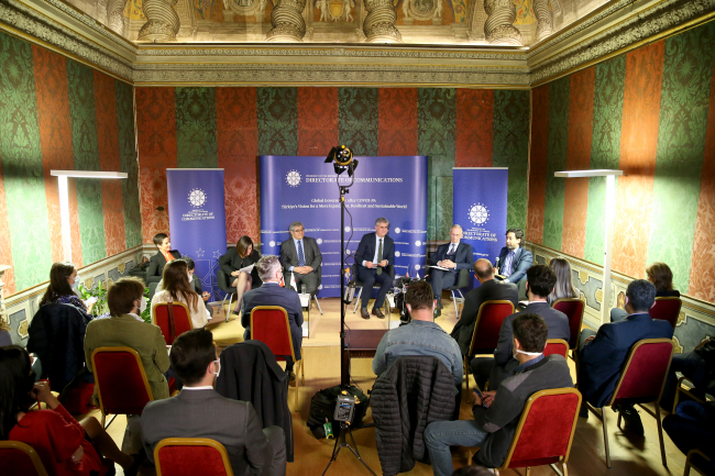 İletişim Başkanlığından Roma'da "COVID-19 Sonrası Küresel Yönetişim" paneli