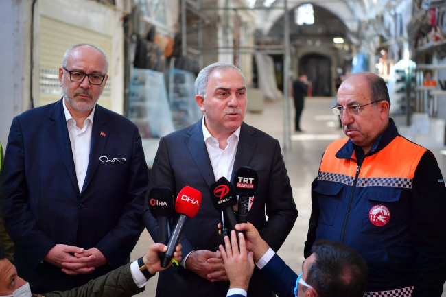 Kapalıçarşı'da yenileme çalışmaları erken tamamlanacak