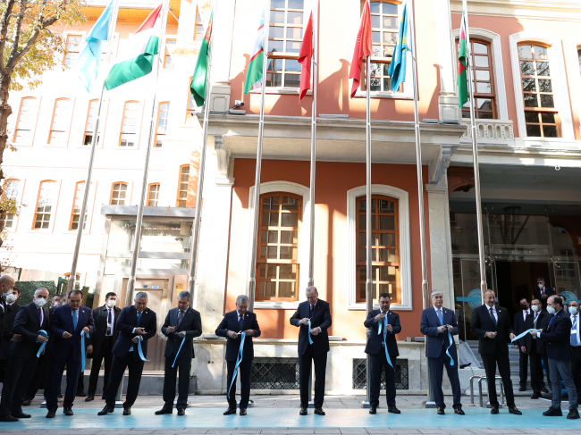 Türk Konseyi Genel Sekreterliği binasının resmi açılışı yapıldı